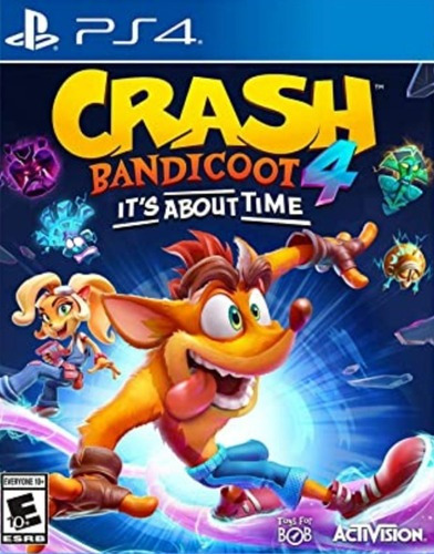 Crash Bandicoot 4: Its About Time Ps4 - Mídia Física