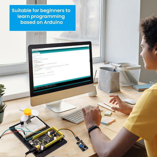 Kit Programación Para Arduino Keyestudio Stem 28 Proyectos