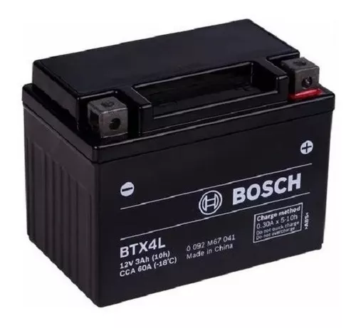 Bateria Moto 12v-6ah Btx6l-bs - Bosch - Bateria de Moto - Magazine Luiza