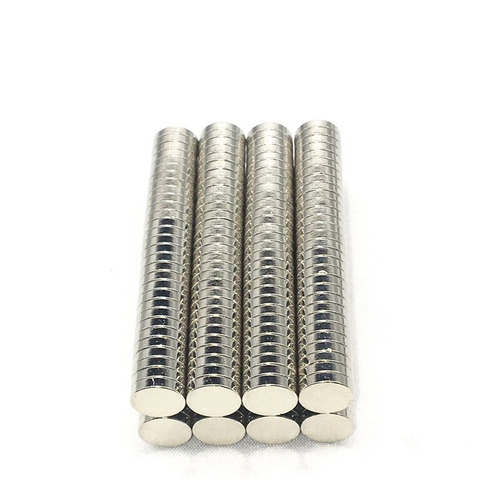 Imagen 4 de 4 de Imanes Neodimio 50 Unds De 8 X 2 Mm.