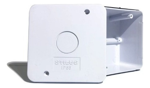 6 Caixa Protetora De Plug Para Câmeras Cftv Interno Externo