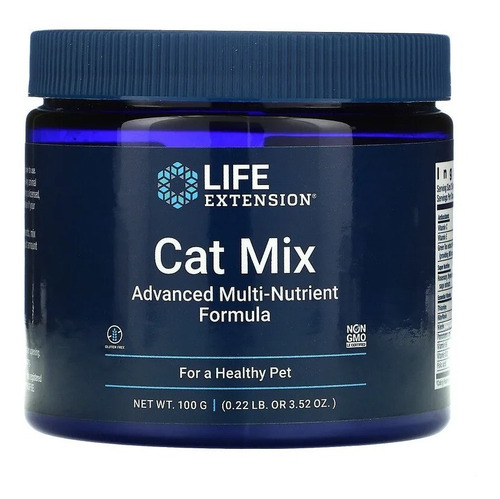 Life Extension Cat Mix Suplemento Nutricional P/ Gatos 100gr