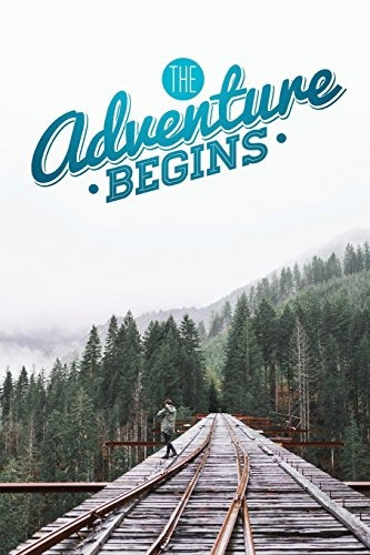 The Adventure Begins Bucket List Travel Book, Creative And I