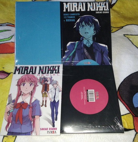 Manga Mirai Nikki Redial + Caja Colección - Ivréa Argentina