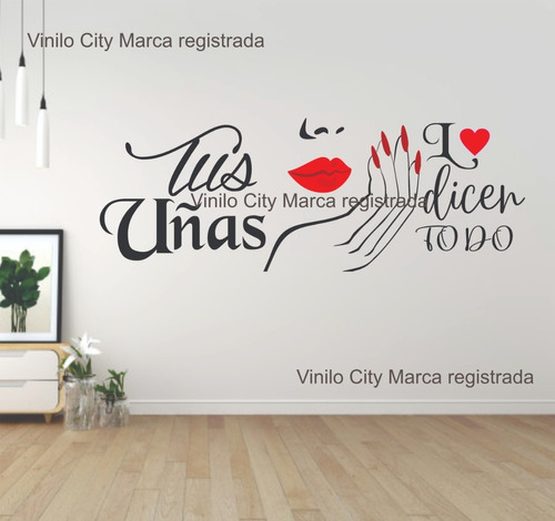 Vinil Decorativo Uñas Manicure Estética Belleza Gde