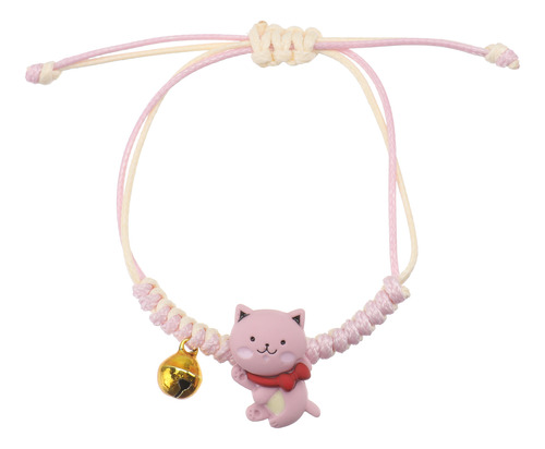 Pulsera Feng Shui Con Dibujos Animados De Gatitos Para Niña