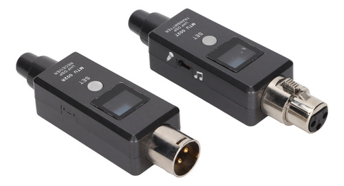 Adaptador De Receptor Xlr Para Micrófono Inalámbrico Recarga