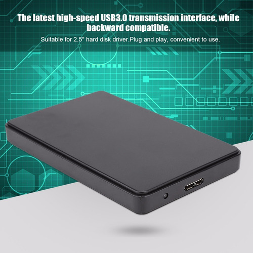 Imagen 3 de 10 de Carcasa De Disco Duro Externo Móvil 2.5 In Usb 3.0 2 Tb