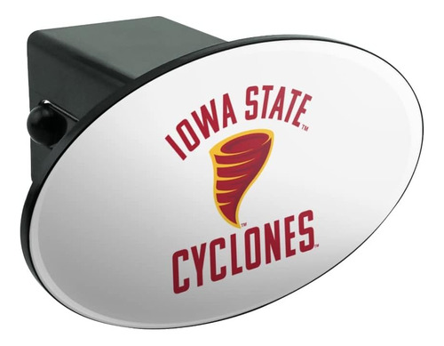 Iowa State University Secondary Oval Tow Hitch Cover Trailer