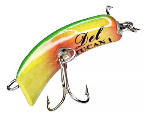 Señuelo Del Tucan N1 3cm 2grs Pesca Ultra Light Color Verde