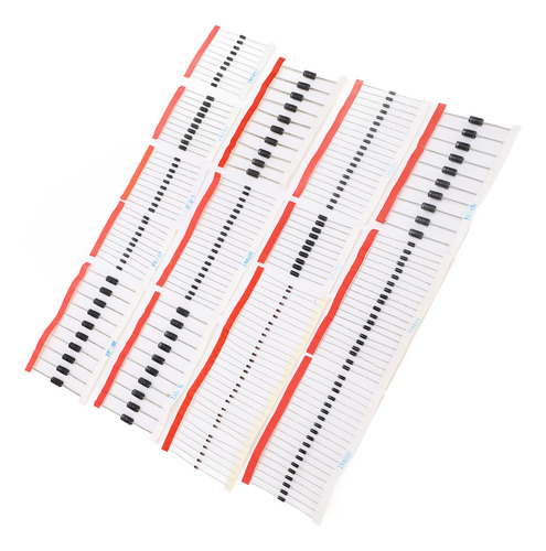 Kit Rectificador De Diodos, 200 Piezas, Semiconductores, Baj