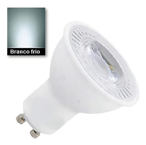 Lampada Led Ar70 4,8w Cob, Soquete Gu10 Bf Luz Branco-frio 110v/220v