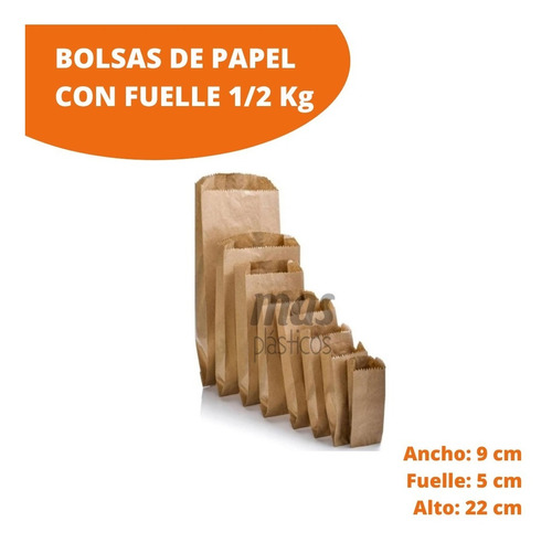 Bolsas De Papel Con Fuelle