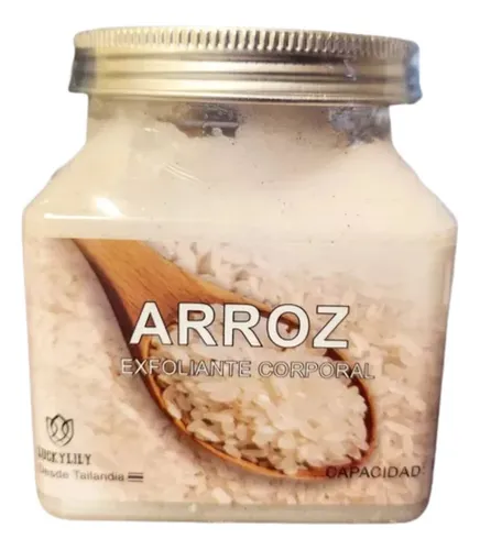 Exfoliante Corporal Profesional Arroz 500gr Luckylily
