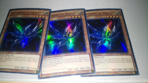 Yugioh Assault Wyvern Mvp1-en003 X3 Espanol