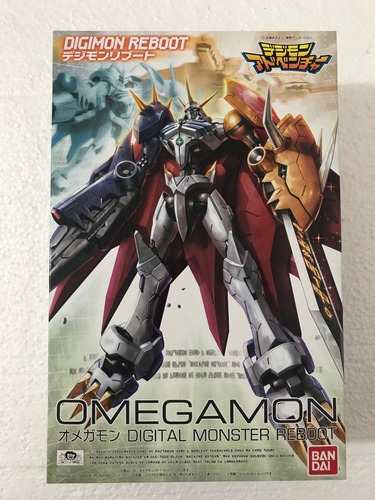 Figuras Digimon Omegamon Reboot Plastic Model Bandai Anime