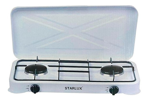 Cocina Cocinilla A Gas Starlux 2 Platos Con Tapa Camping