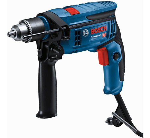 Furadeira De Impacto Bosch 1/2 Gsb 13 Re 750w Professional Cor Azul 127V