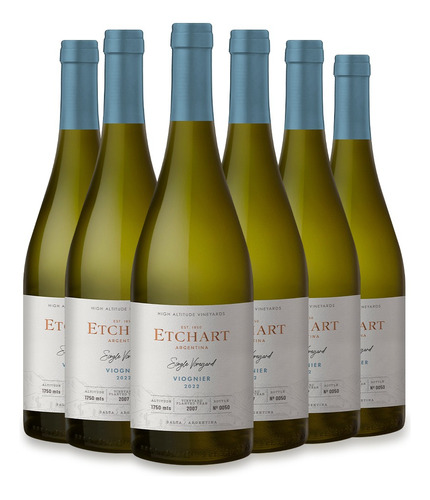Vino Etchart Single Vineyard Viognier Caja De 6 Botellas