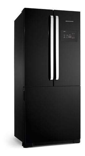 Geladeira frost free Brastemp BRO80A preta 540.6L 220V