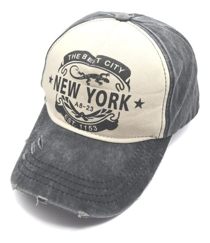 Gorro Jockey Beisbol Vintage Retro New York Colores Varios