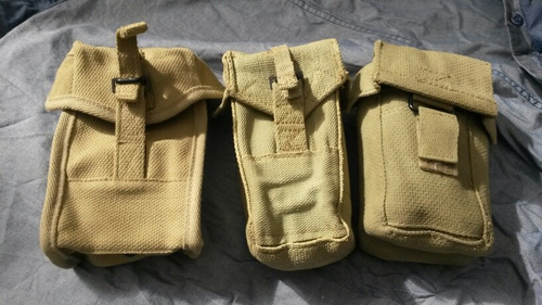 Bolsa Militar De Lona Para Cinturon