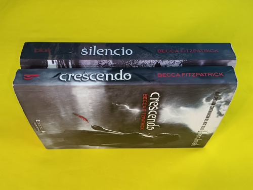 Libros Silencio Y Crecendo Becca Fitzpatrick (Usado)