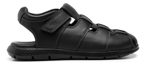 Sandalia Flexi Para Hombre Estilo 400015 Negro