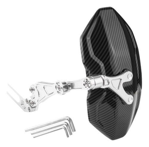Motocicleta Genérica Guardería Trasera Protector Plata