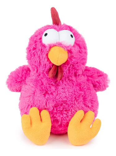 Peluche Interactivo Squeaky Best Pet Supplies Mrs. Cluck