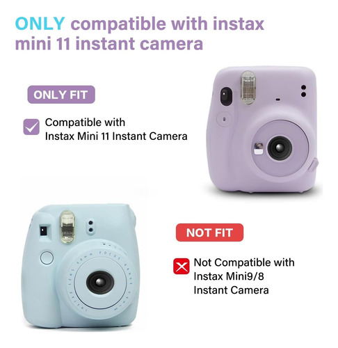 Funda Protectora Compatible Cámara Instantánea Fujifi...