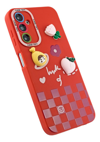 Funda Silicona Diseños Muñequitos Teddy 3d Para Samsung A54