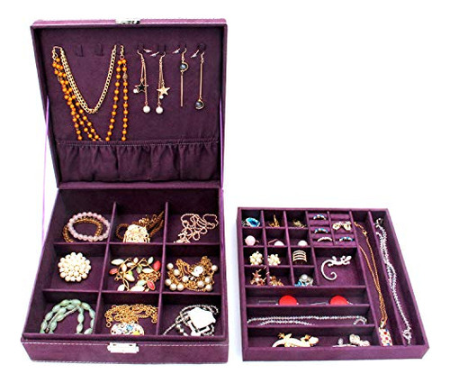 Kloud City Two-layer Jewelry Box Organizer Display Estuche D