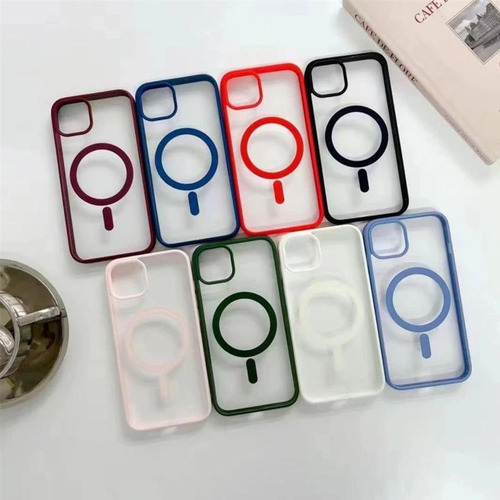Case Capa Compatível Com iPhone 15 Series E Magsafe