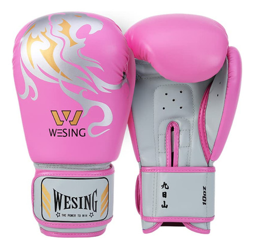 Wesing Guantes De Boxeo De Grado Profesional Para Mujeres Y.