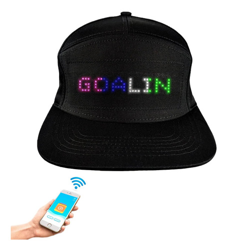Sombrero Led Bluetooth Cy Toys Con Pantalla Led, Mensaje, Di