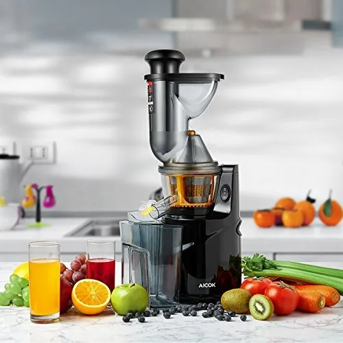 Extractor De Jugos Y Vegetales Aicok Lento De Masticaci n Env o