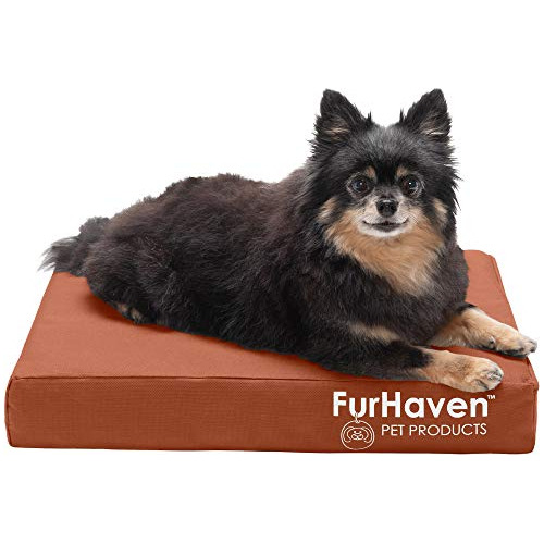 Furhaven Pet  Colchón Ortopédico De Espuma Tradicional Para