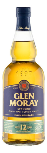 Glen Moray Single Malt 12 Reino Unido 750 mL