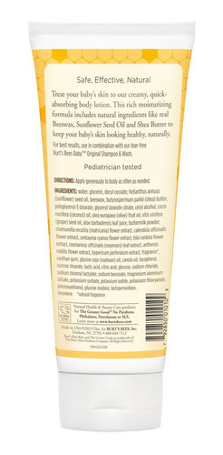Loción Nutritiva Burts Bees Baby 170gr