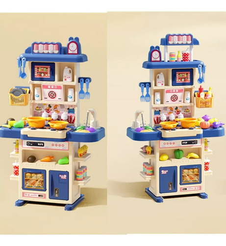 Juego De 43 Piezas De 74 Cm De Mesa De Juguetes De Cocina