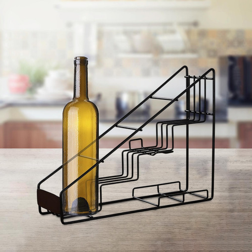 Soporte Para Botellas De Café Y Jarabe, Fácil 4 Rejillas