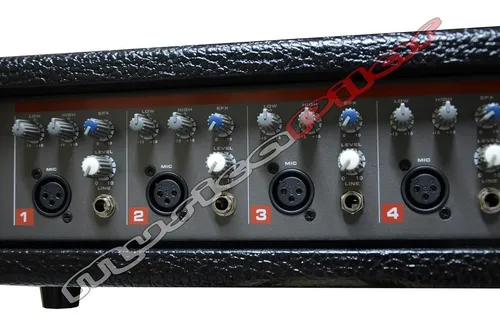 Consola Potenciada Phonic Powerpod 410 100w Musica Pilar
