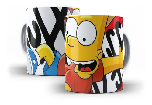 Caneca Personalizada Bart Simpson 