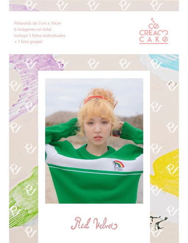 6 Polaroids Red Velvet - Versión Ice Cream Cake - Got Store