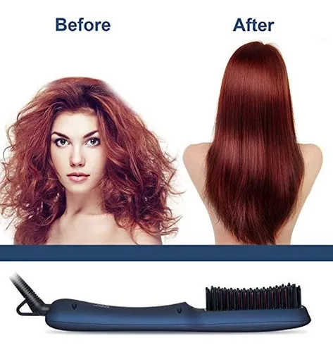 Iefevivi Cepillo Para Alisar El Cabello Lonic 2 en 1 Cepillo