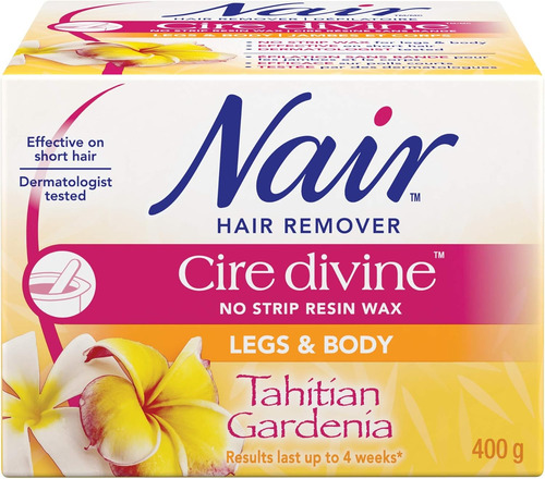 Nair Cire Divine - Kit De Cera Para Depilación Corporal Apto