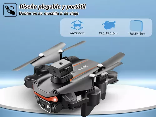 Mini Dron Con Cámara Hd 4 Baterías Eo Safe Imports Esi-4621 Gris