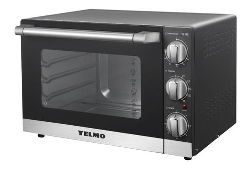 Imagen 1 de 6 de Horno De Mesa Eléctrico Yelmo Yl-70c 70l Gris Antracita 220v