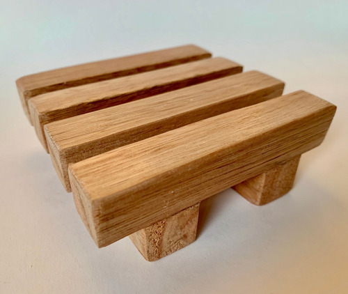 Jabonera Shampoo Solido (madera Eucalipto)
